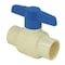 Kbi Homewerks 3/4 in. CPVC Slip Ball Valve Full Port Quarter-Turn Lever For Potable Water VBVCPVE4B - alternate 1
